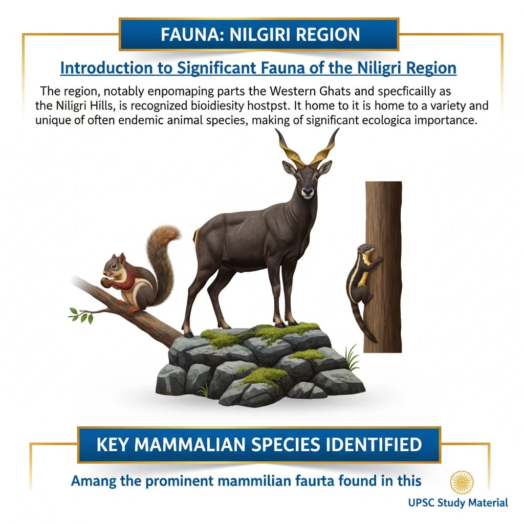 Key Animal Species of the Nilgiri Biosphere Reserve