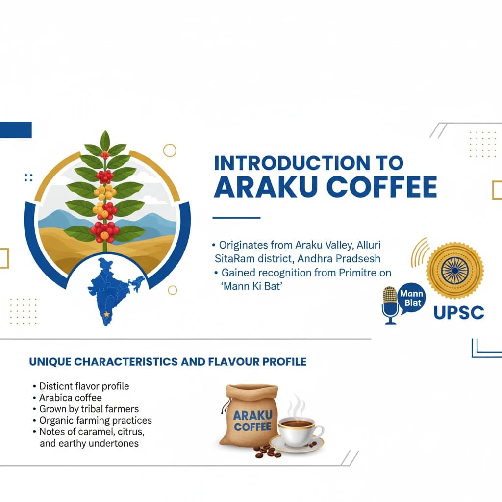 Araku Coffee: GI Tag, Unique Flavor, and Tribal Livelihoods