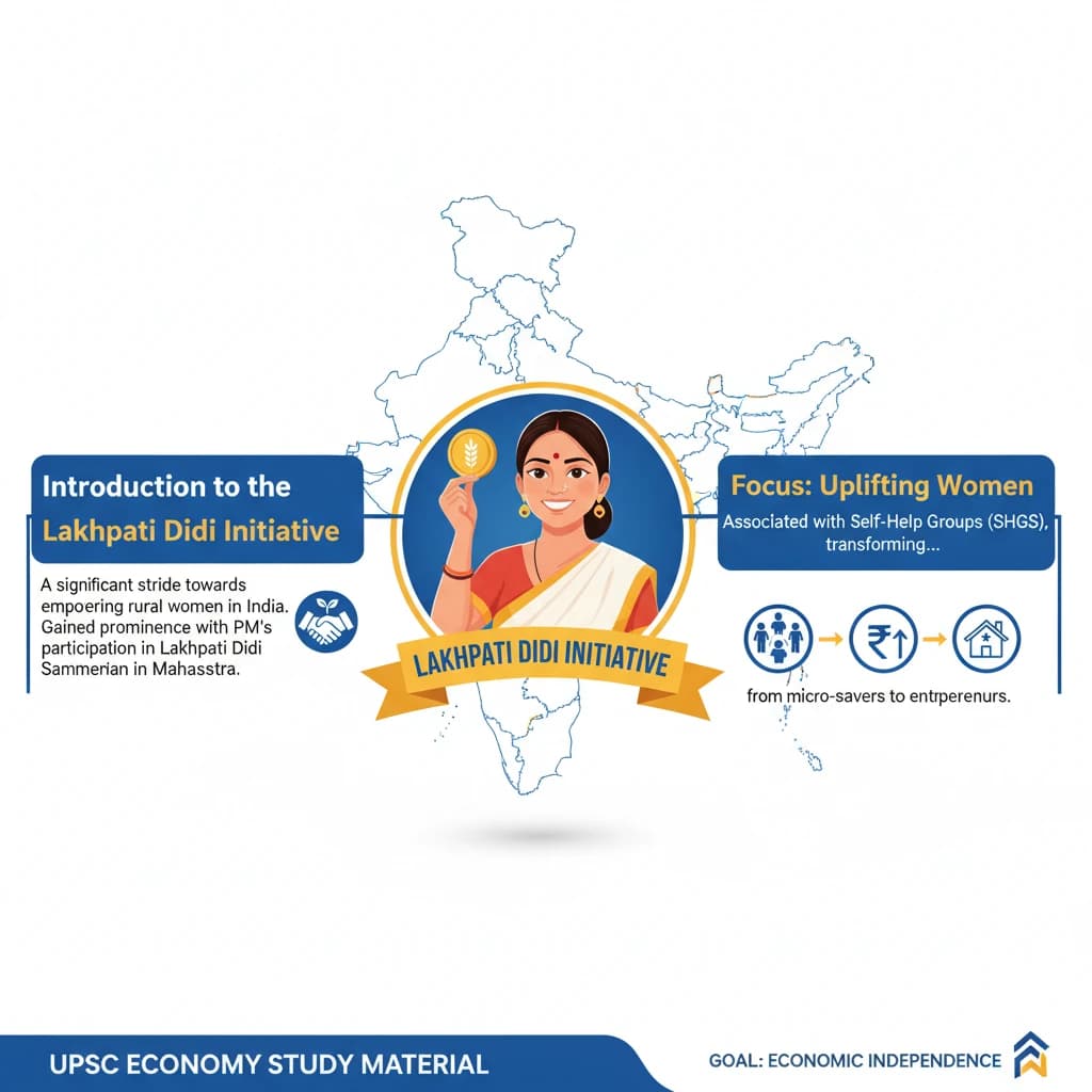 Lakhpati Didi Initiative: Empowering Rural Women through SHGs