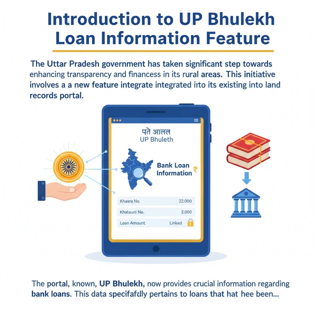 UP Bhulekh: Bank Loan Information on Land Records Portal