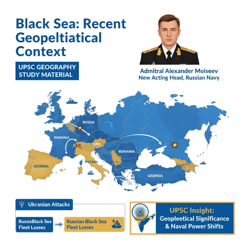 Black Sea: Location, Significance, and Geopolitical Updates
