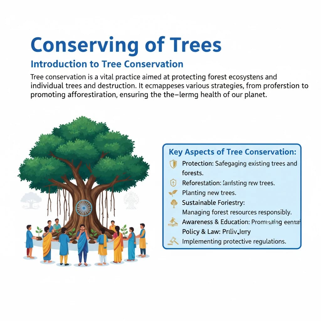 Conserving of Trees