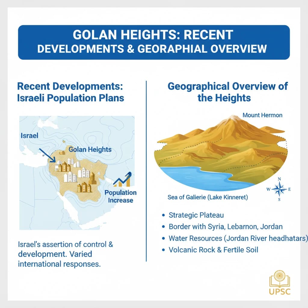 Golan Heights: Geography, History, and Strategic Importance