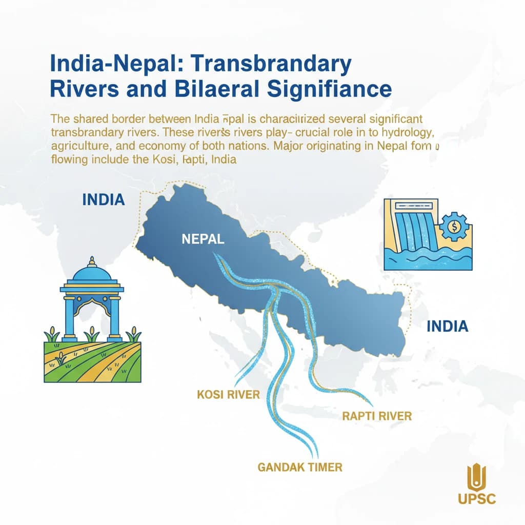 India-Nepal Rivers: Kosi, Gandak & Himalayan River Systems