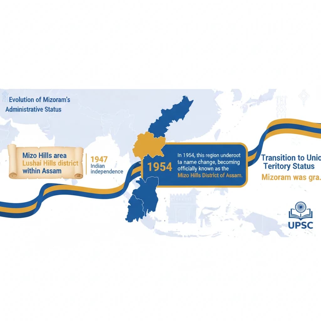 Mizoram: Formation, Statehood, and Constitutional Status