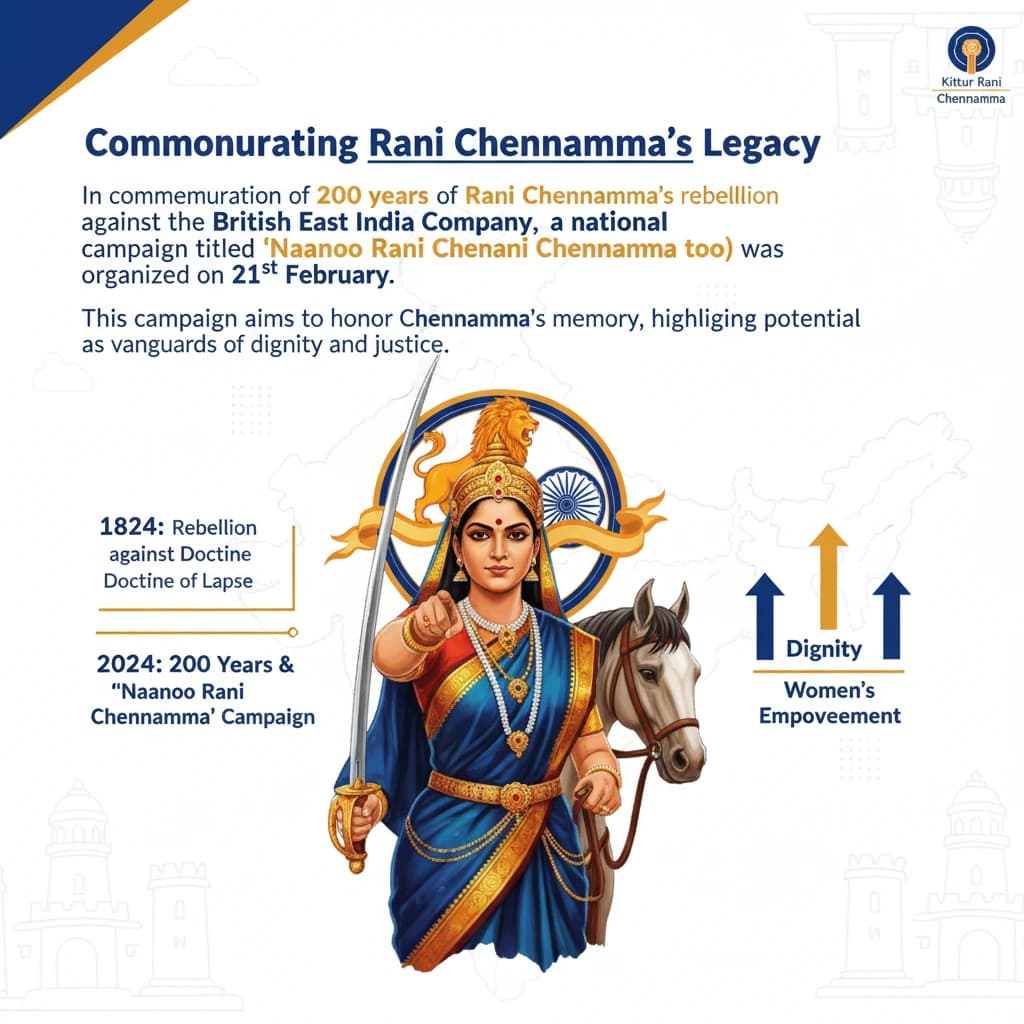 Rani Chennamma: Rebellion Against British & "Naanoo Rani Chennamma" Campaign