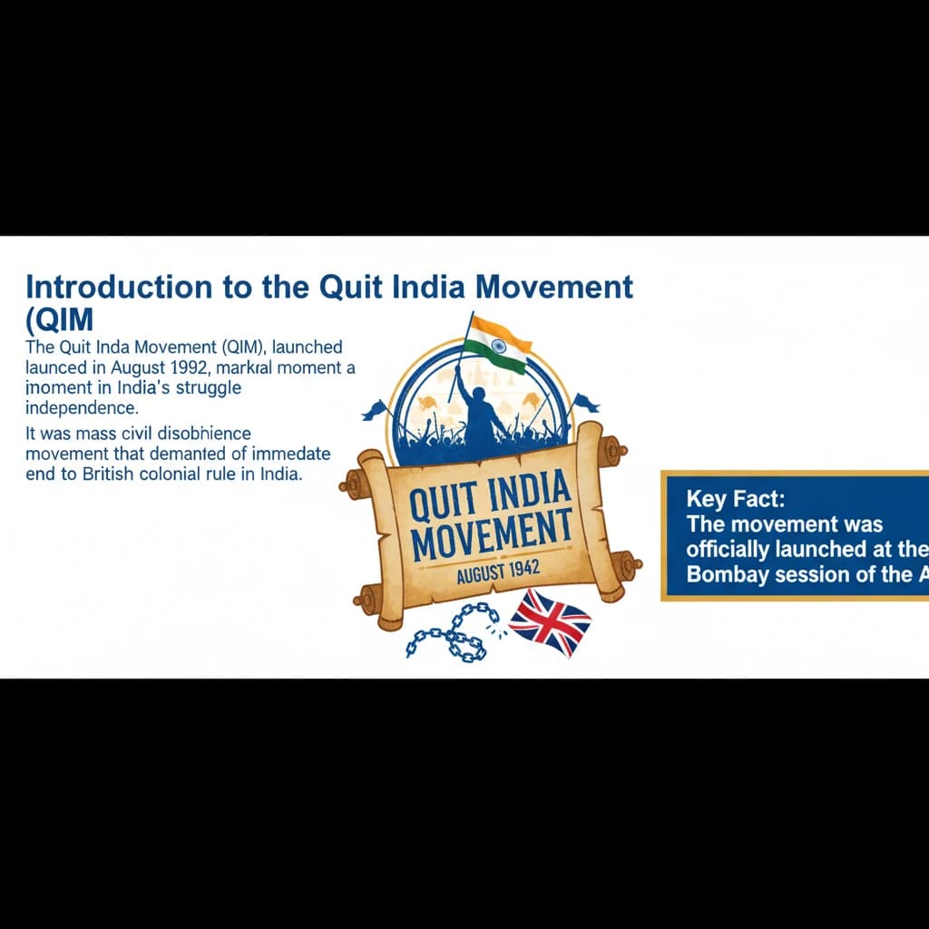 Quit India Movement: An Overview