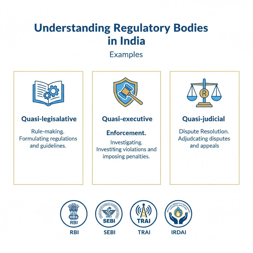 Regulatory Bodies in India: SEBI & TRAI - Structure, Role & Functions