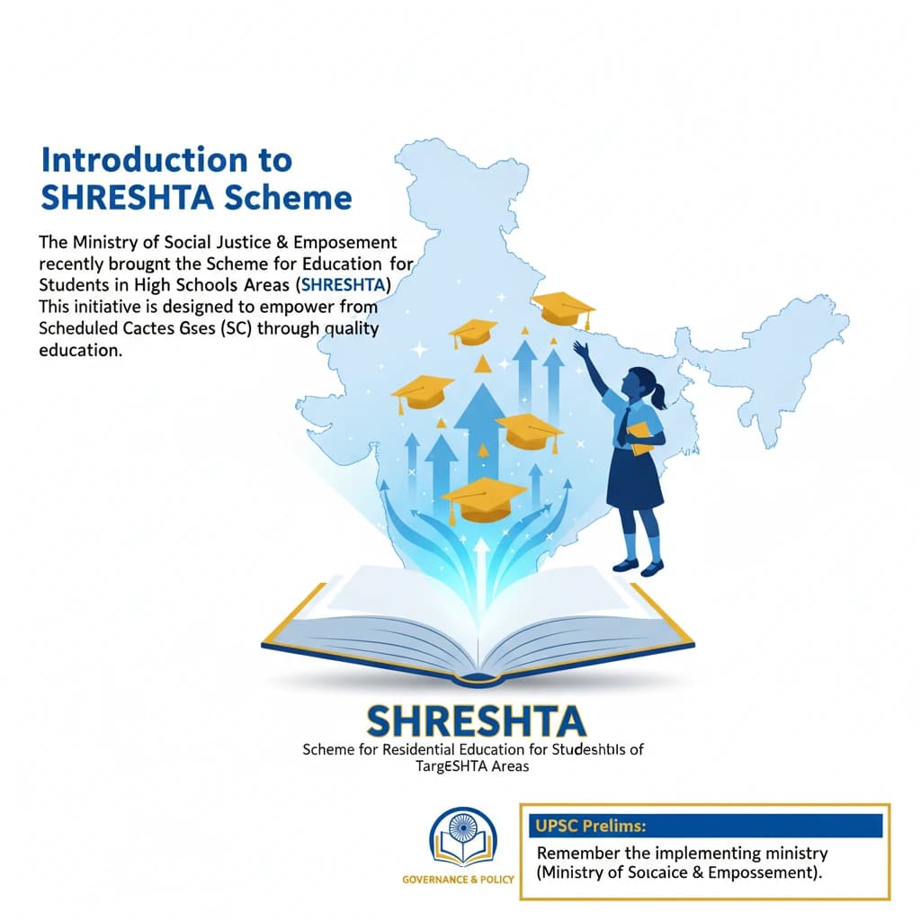 SHRESHTA Scheme: Residential Education for SC Students
