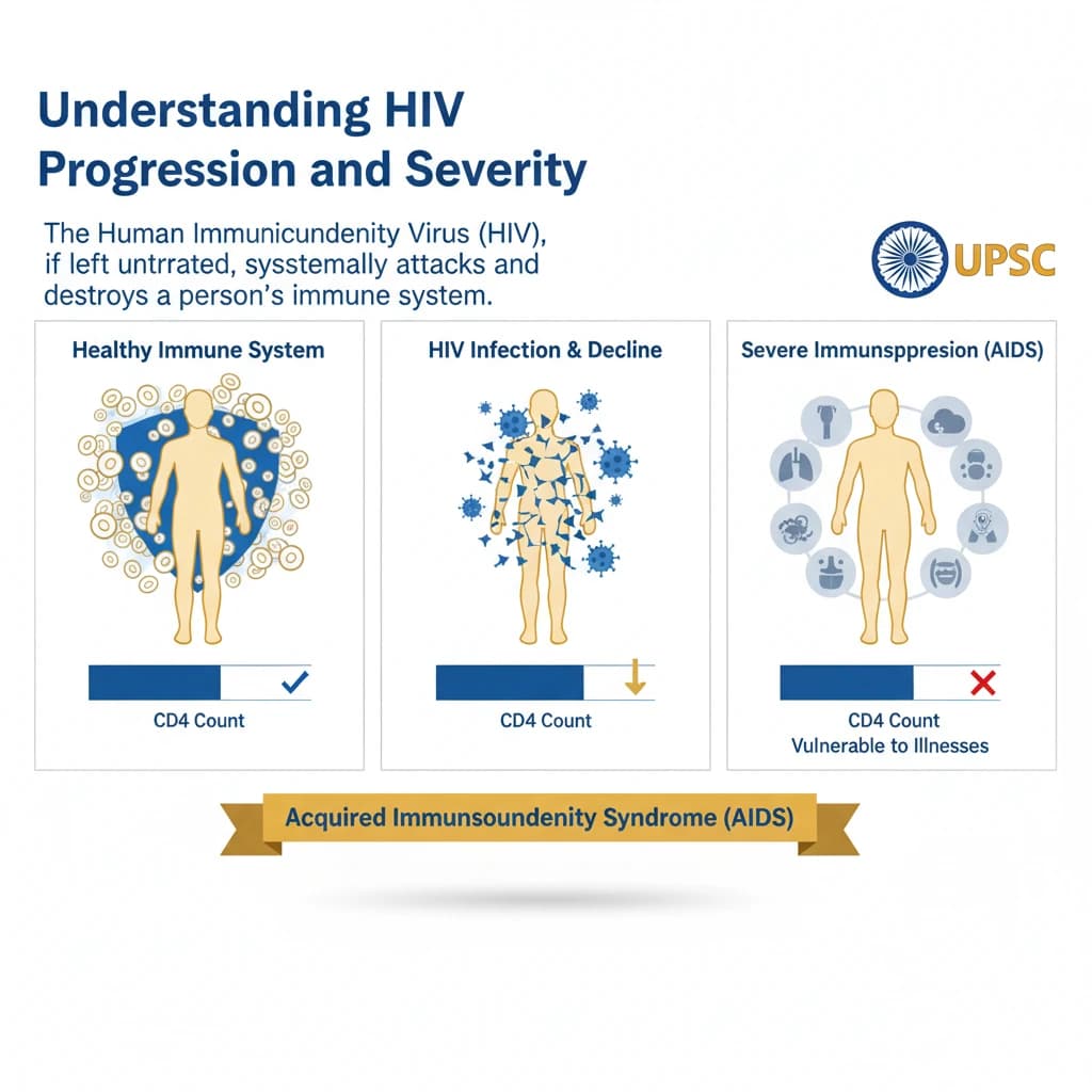 HIV/AIDS: Severity and Progression to AIDS Stage