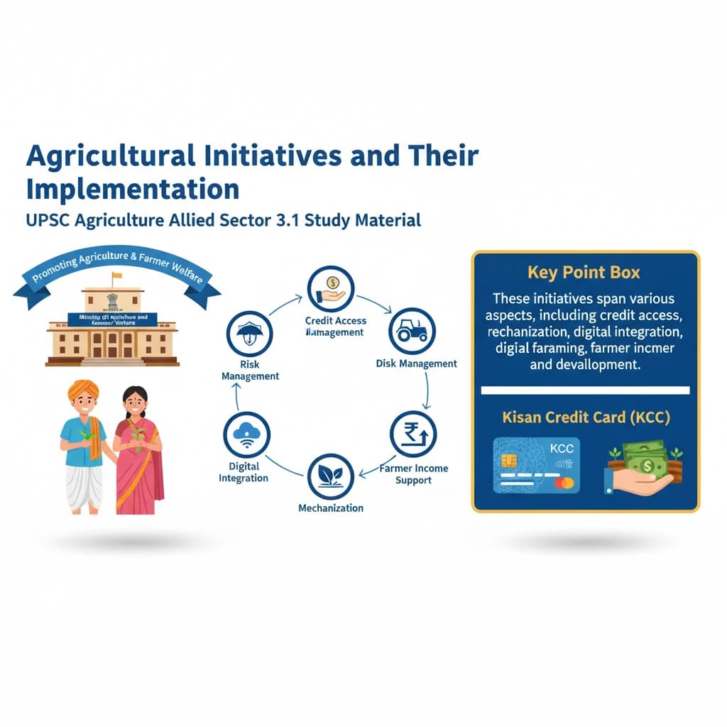 Agricultural Initiatives and Their Implementation