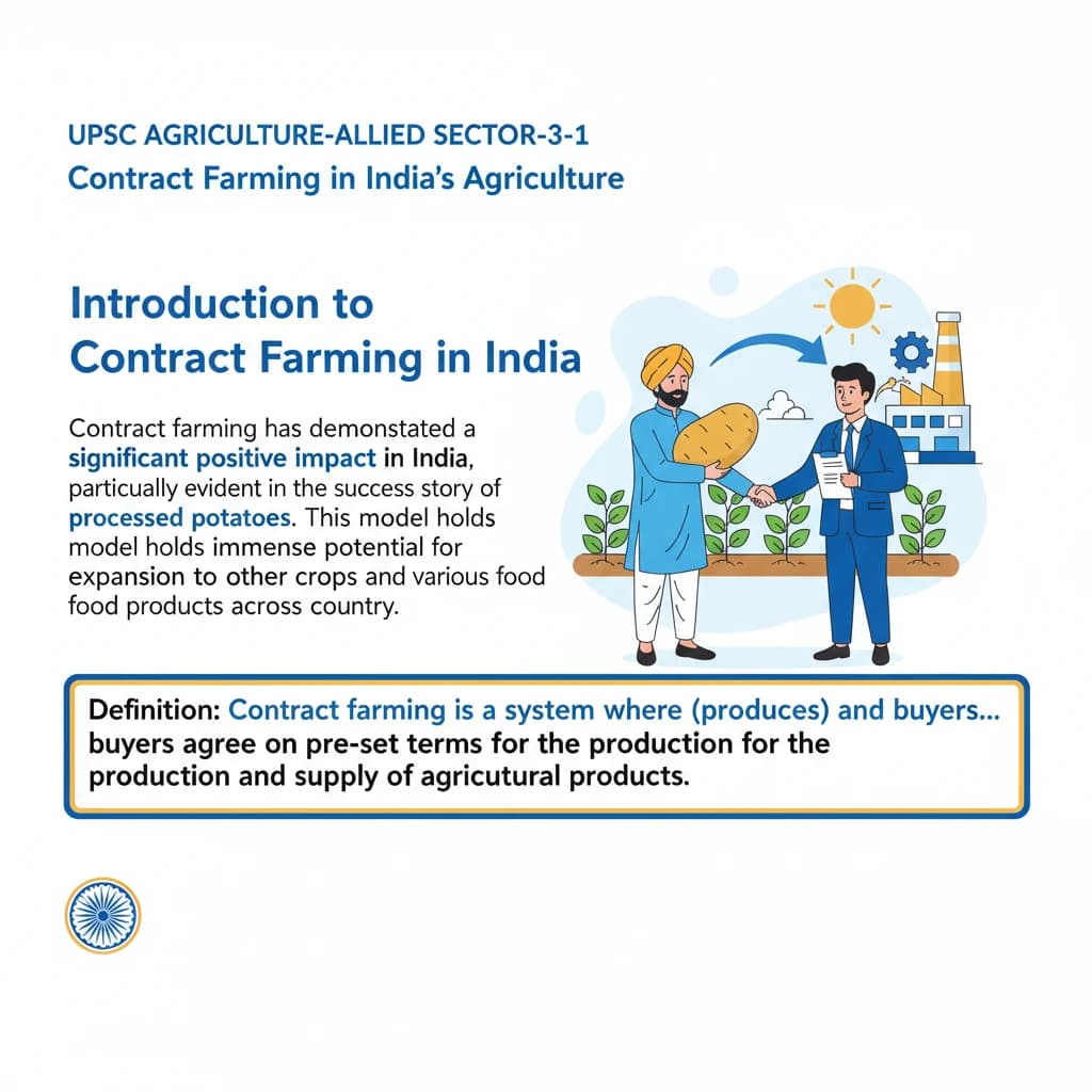 Contract Farming in India’s Agriculture