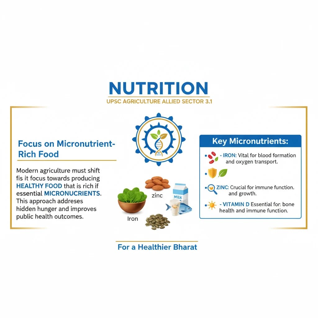 Micronutrient-Rich Food, Climate Resilience & Sustainable Agriculture