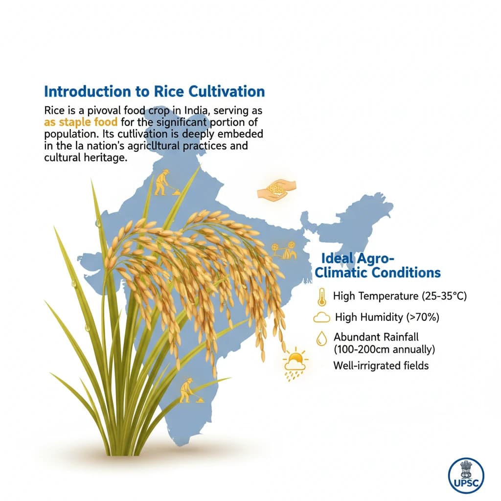 Rice Cultivation in India: Conditions, Production & Government Initiatives