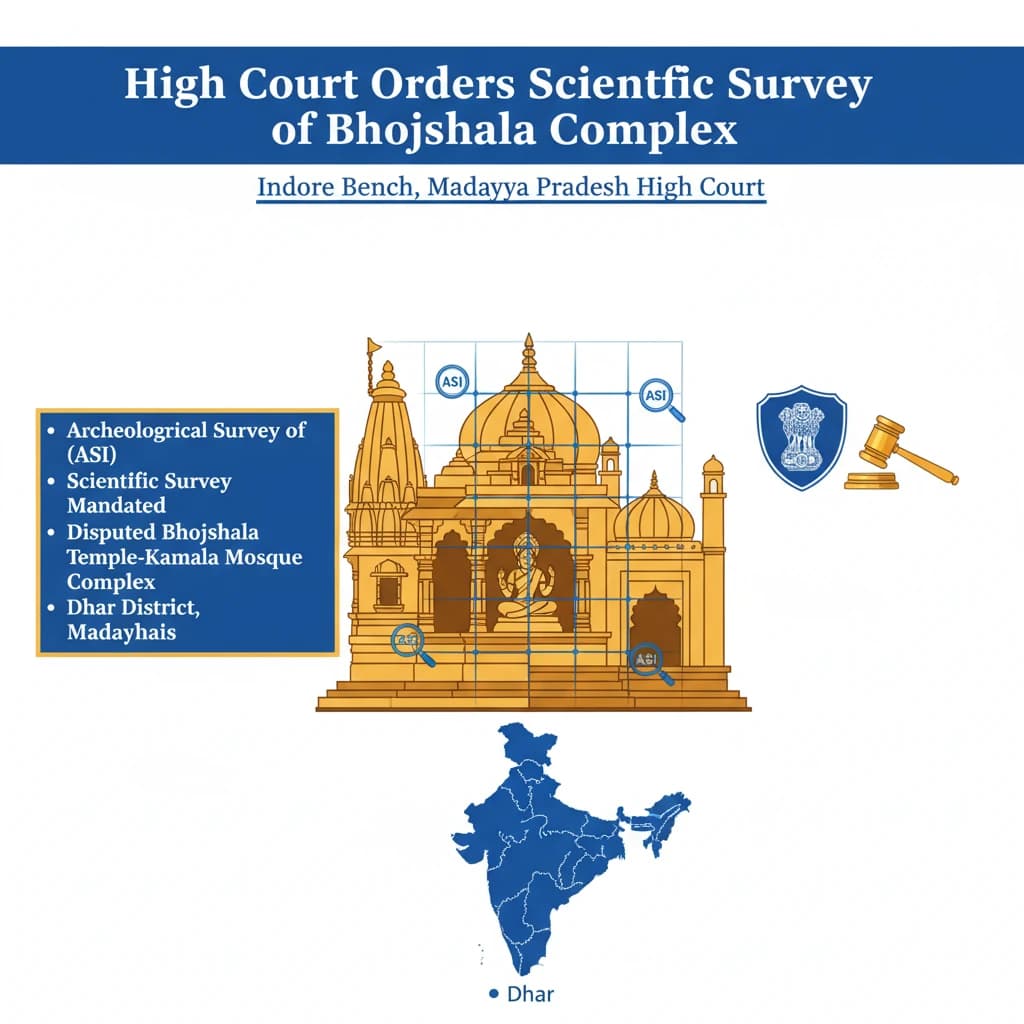 ASI Survey of Bhojshala Complex