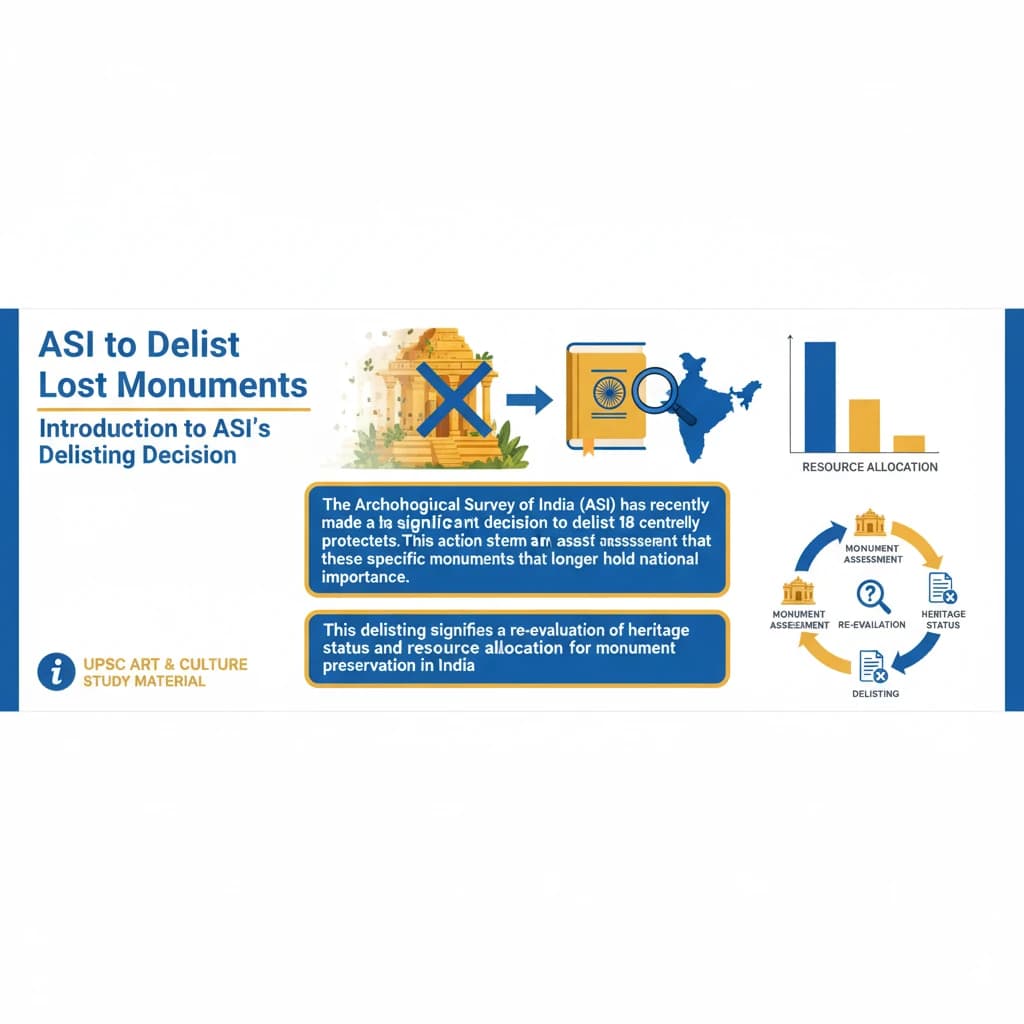 ASI to Delist Lost Monuments