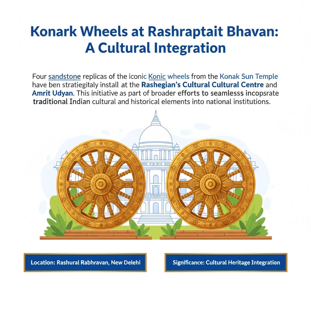 Konark Wheels at Rashtrapati Bhavan