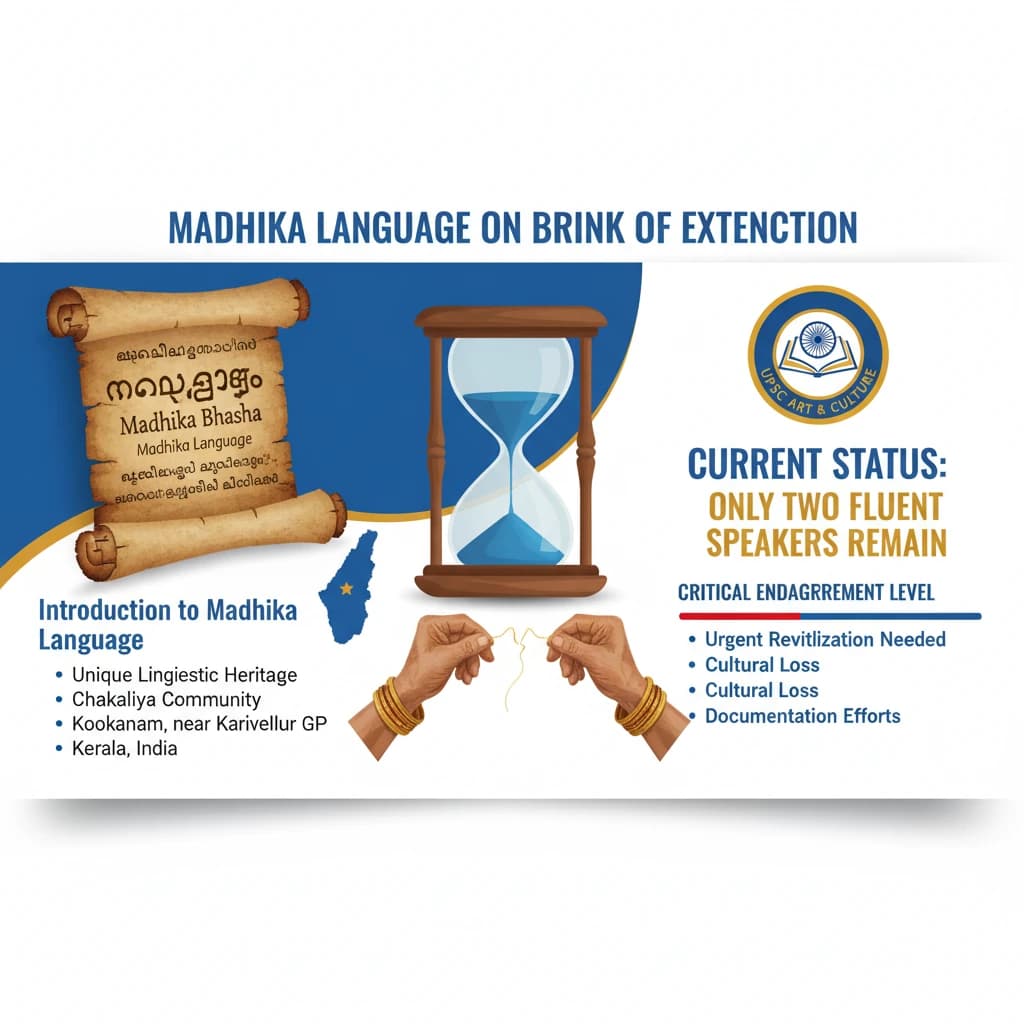 Madhika Language on Brink of Extinction