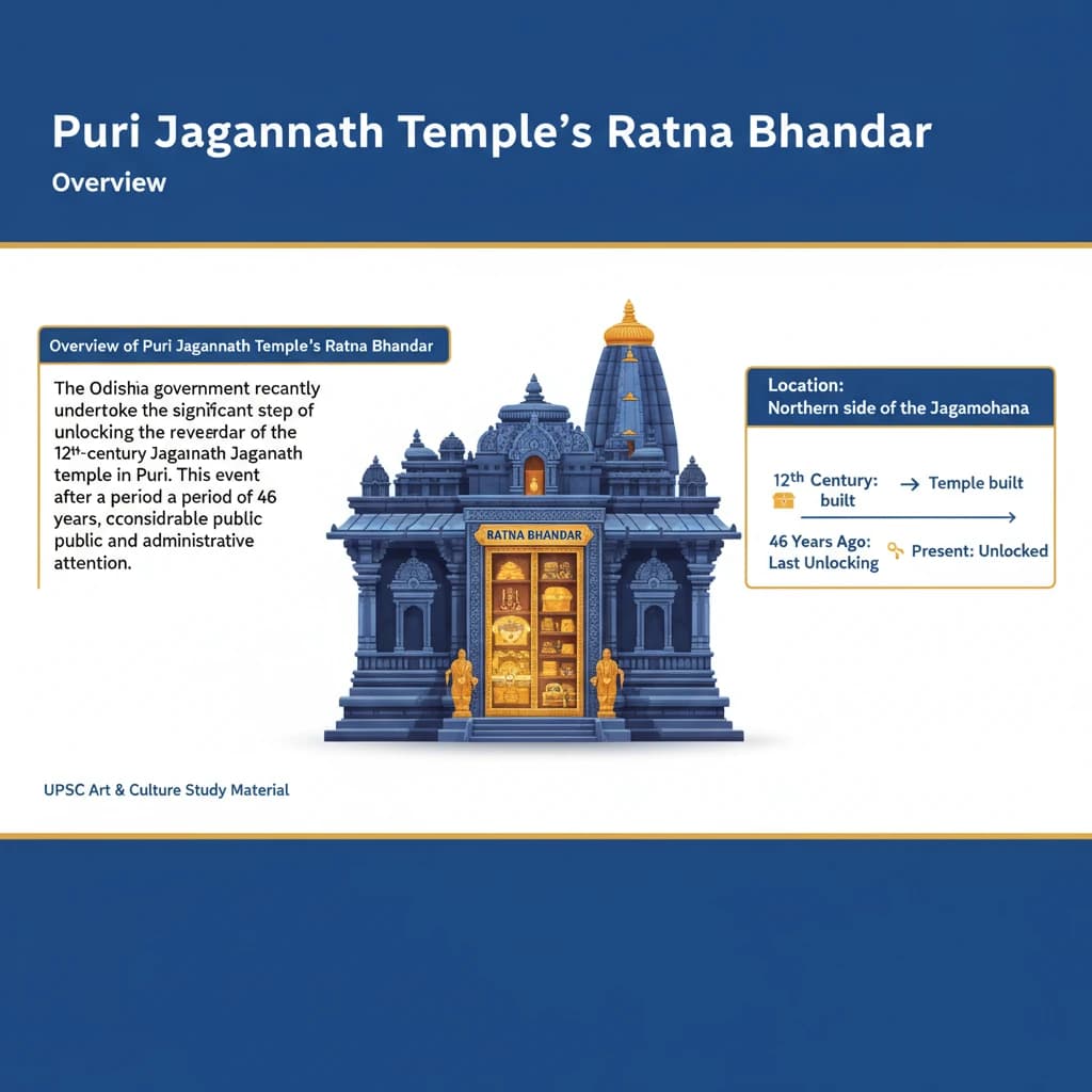 Puri Jagannath Temple
Temple’s Ratna Bhandar