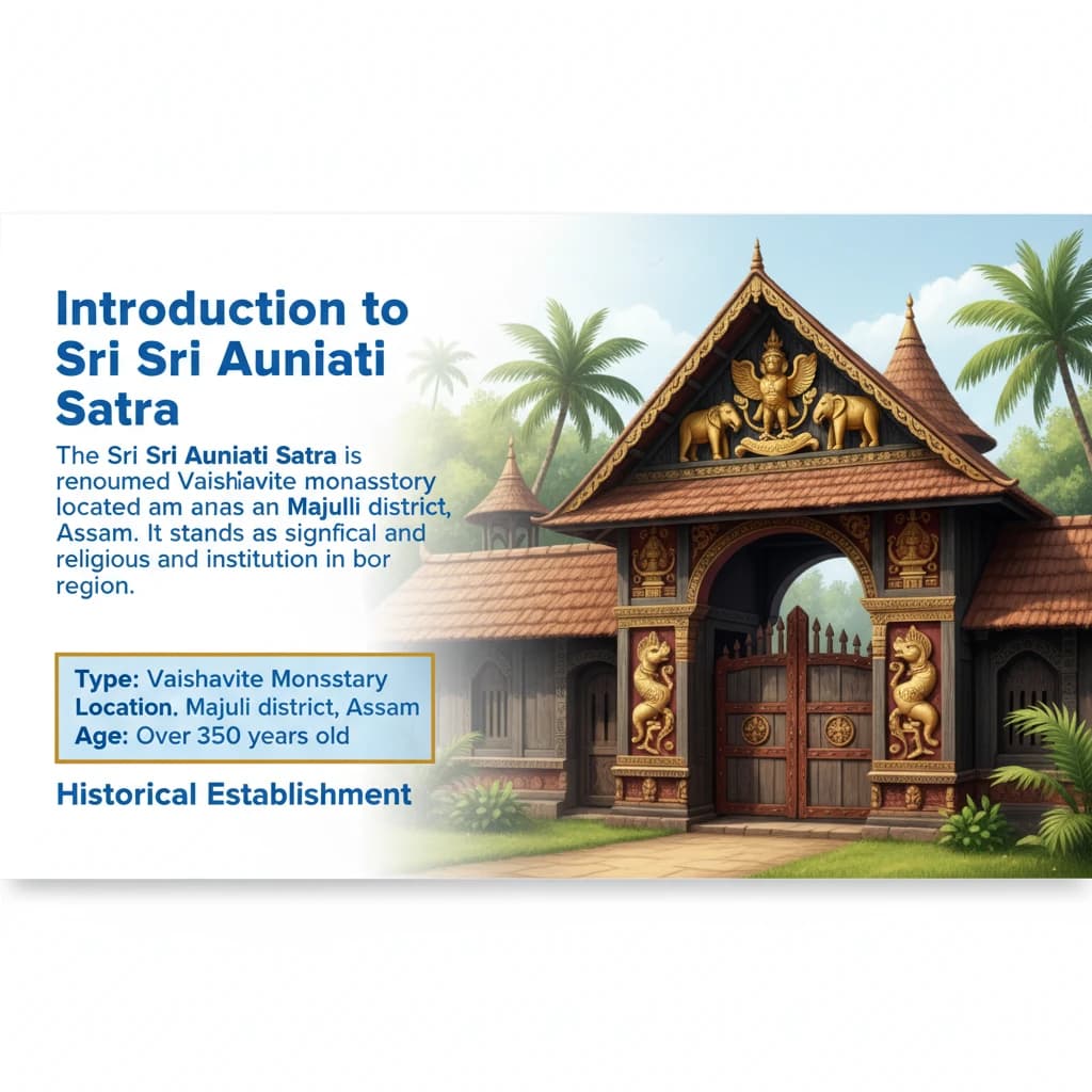 Sri Sri Auniati Satra Vaishnavite Monastery