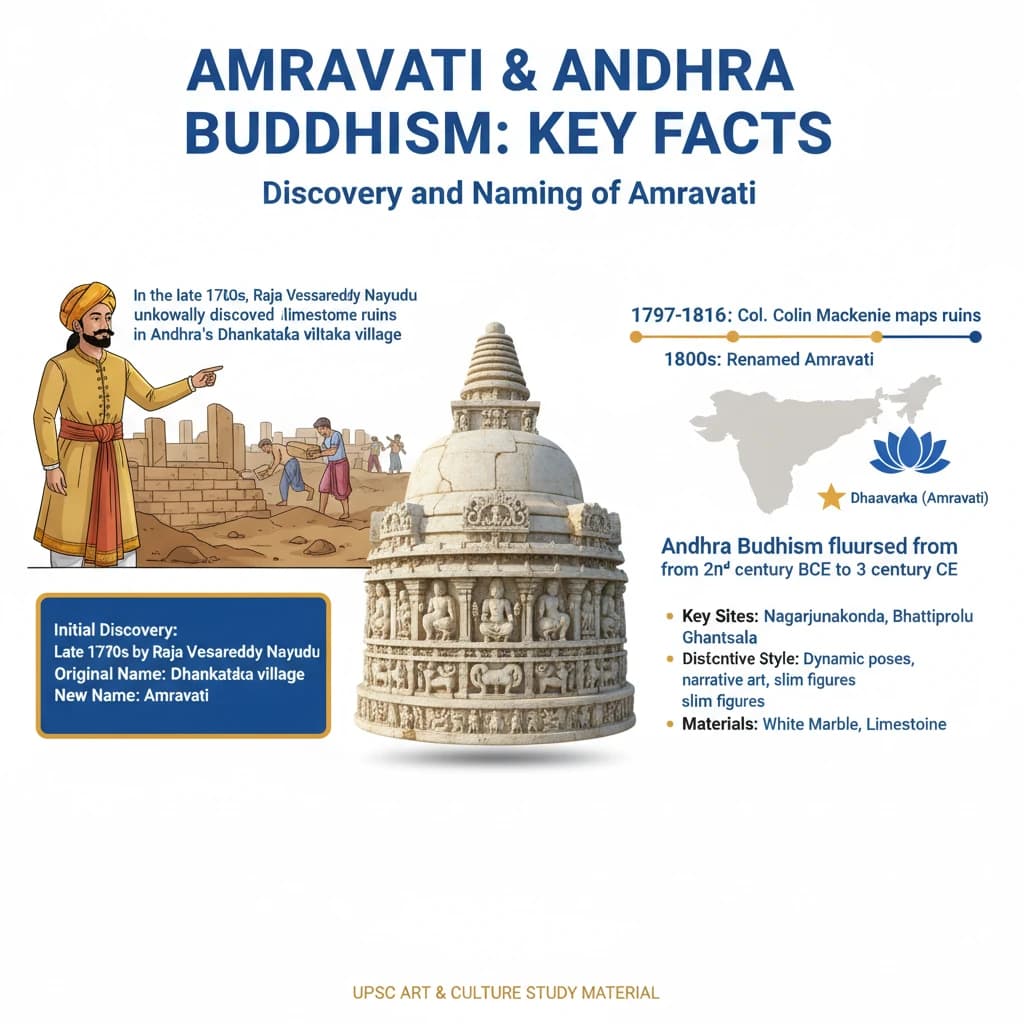 What are the Key Facts About Amravati and Andhra Buddhism?