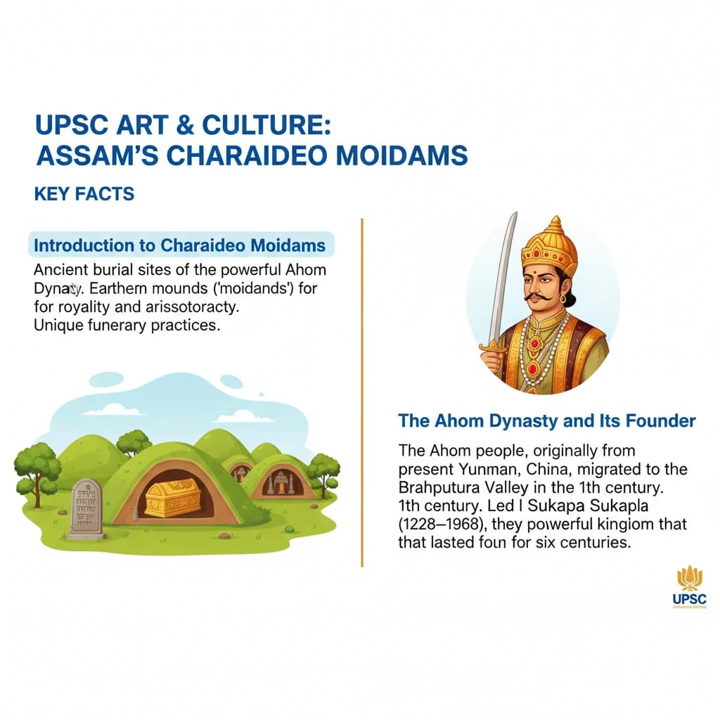 What are the Key Facts About Assam’s Charaideo Moidams?