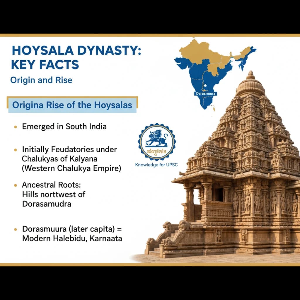 What are the Key Facts about the Hoysala Dynasty?