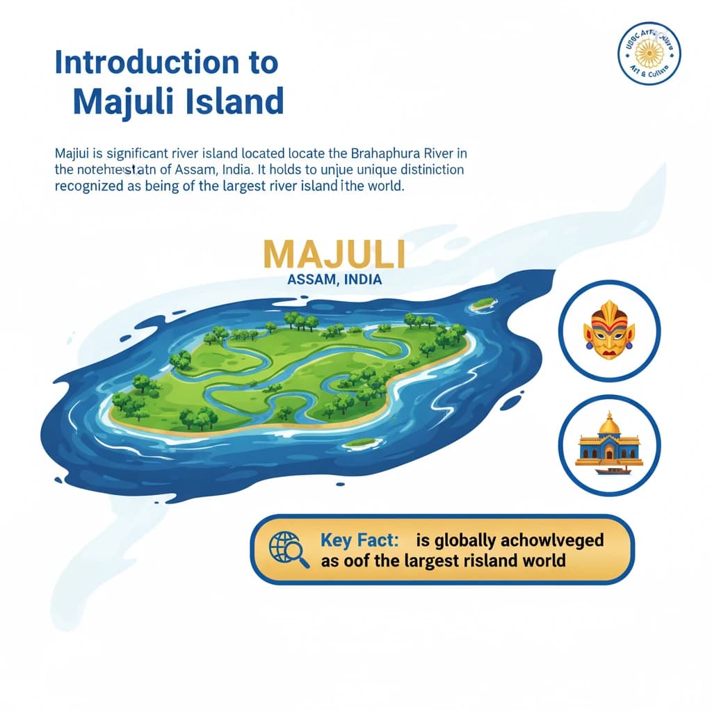 What are the Key Facts Related to Majuli Island?