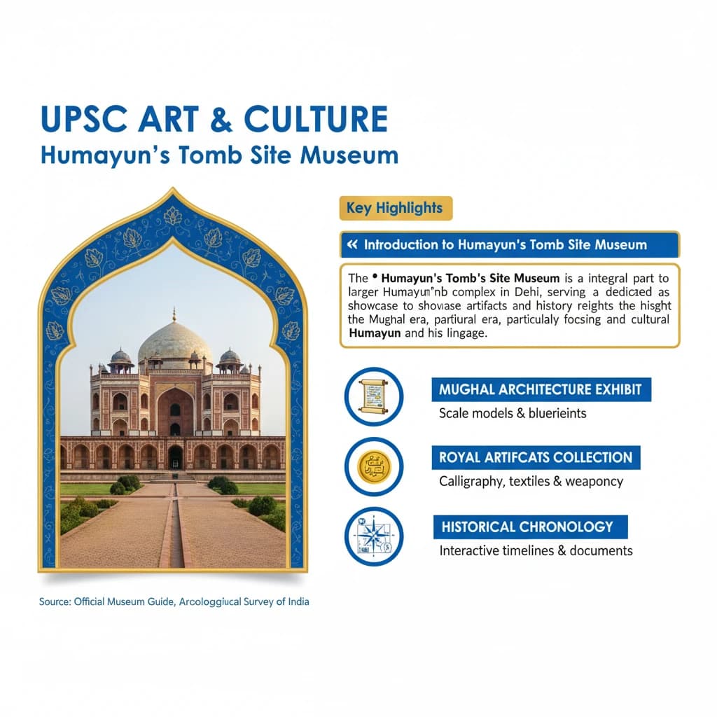What are the Key Highlights of Humayun’s Tomb Site Museum?