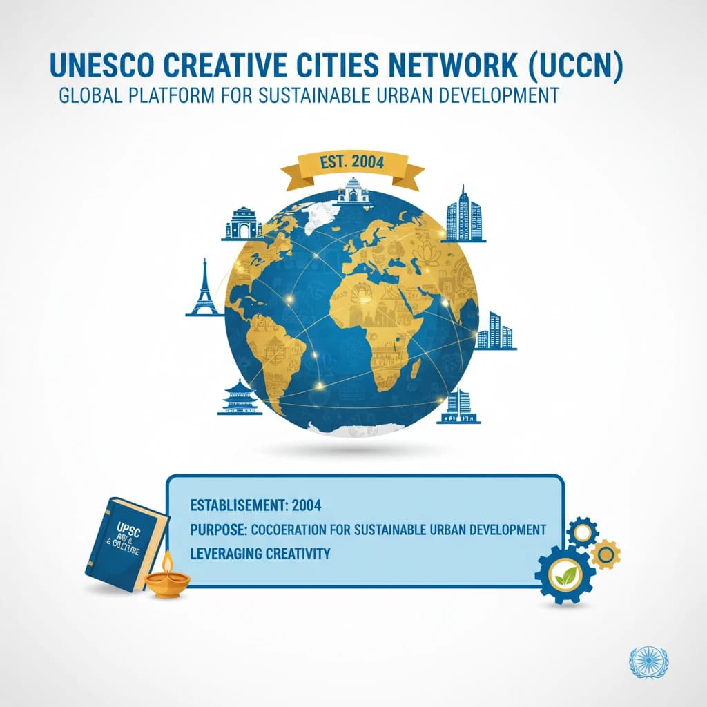 What is the UNESCO Creative Cities Network?