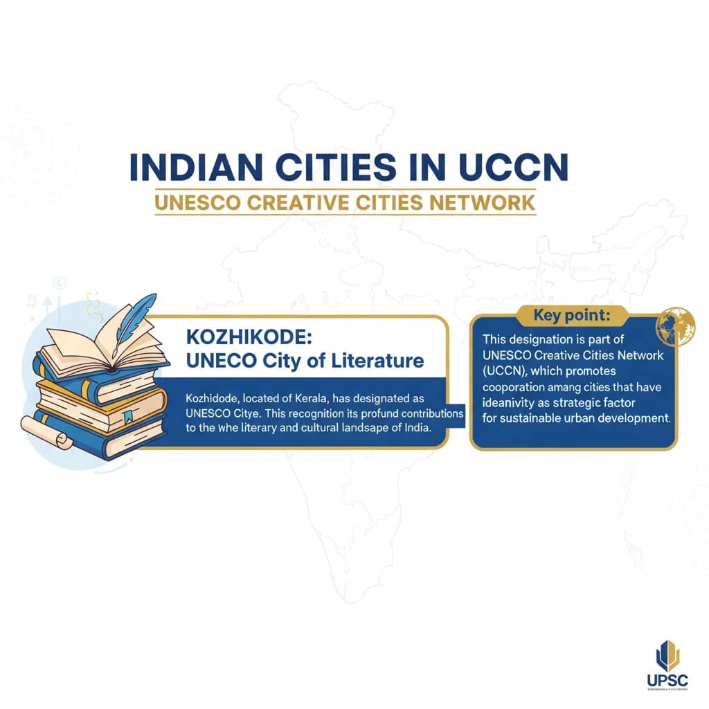 Which are Indian Cities in UCCN?