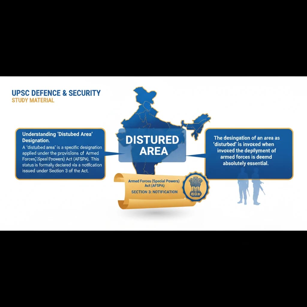 Disturbed Area AFSPA