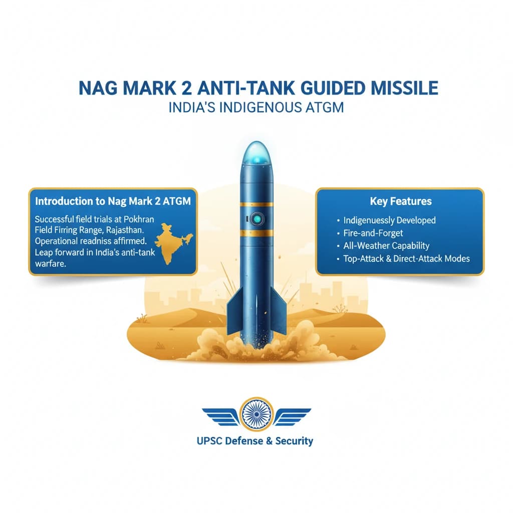 Nag Mark 2 Anti-Tank Guided Missile