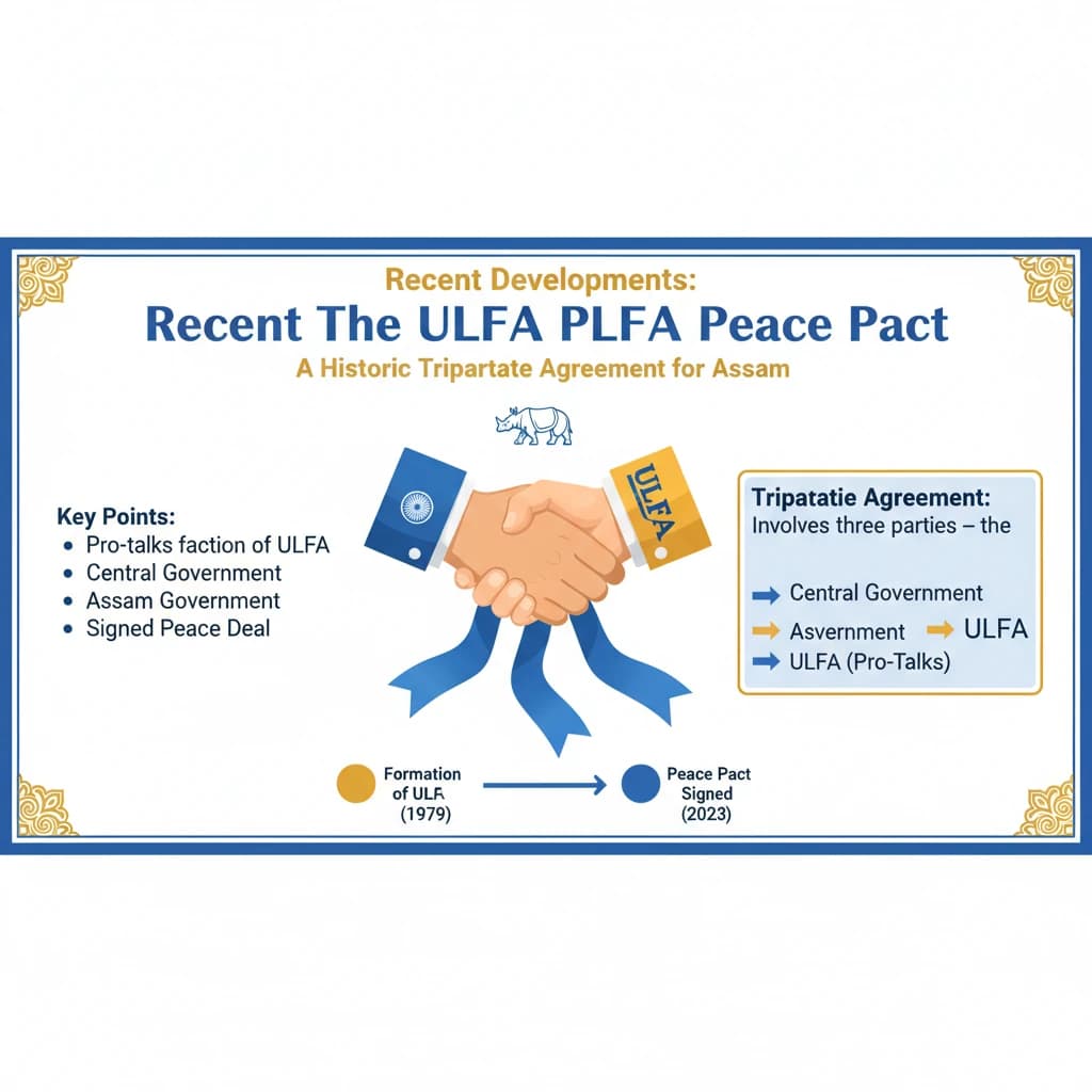 Peace Pact with ULFA