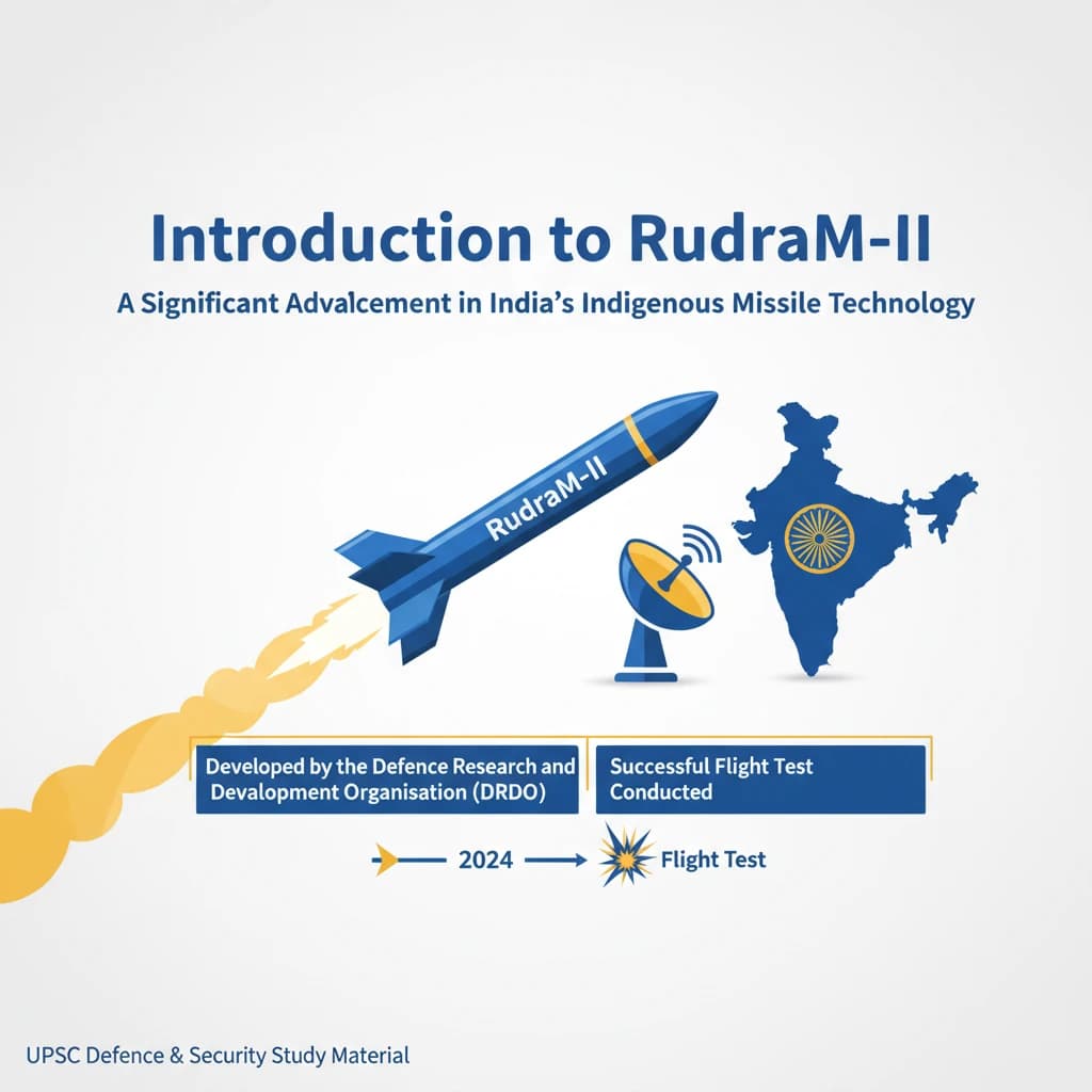 RuDRaM-II: DRDO's Air-Launched Anti-Radiation Missile for Air Superiority
