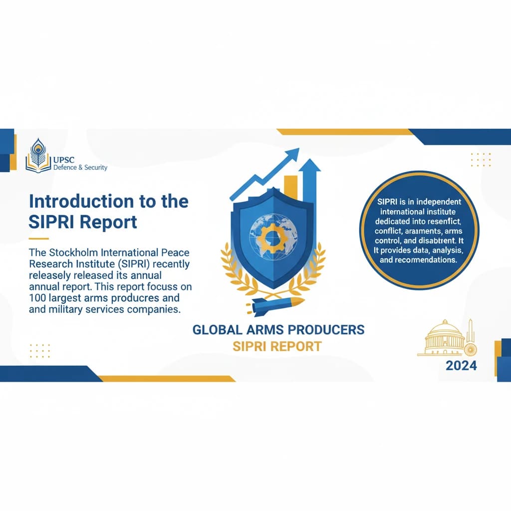 SIPRI Report on Global Arms Producers