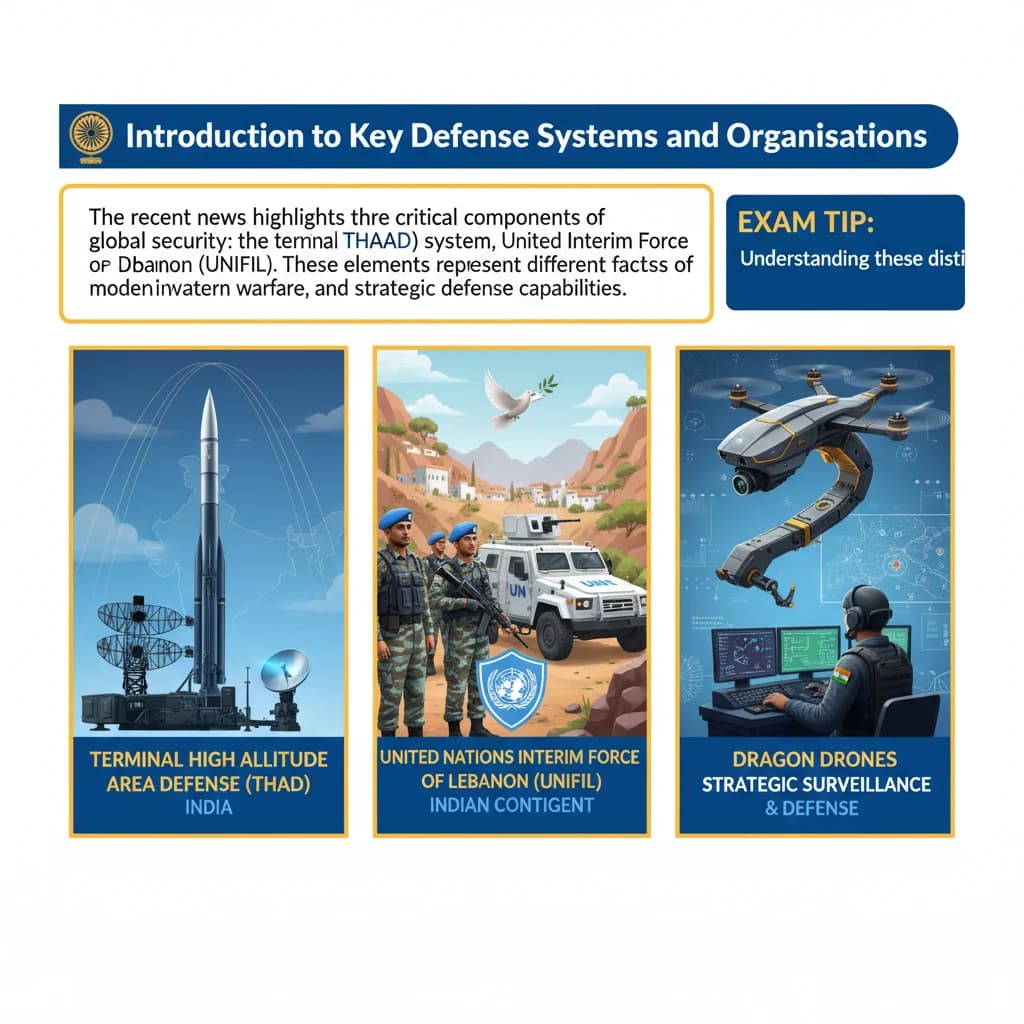 THAAD, UNIFIL and Dragon Drones