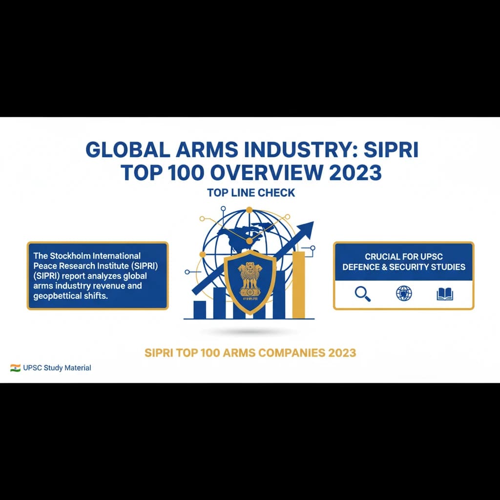 TOP LINE CHECK Sipri top 100 arms companies 2023