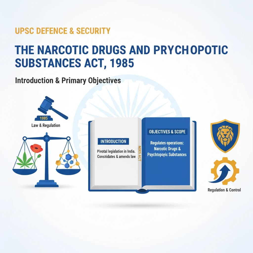 What are the Narcotic Drugs and Psychotropic Substances Act of 1985?