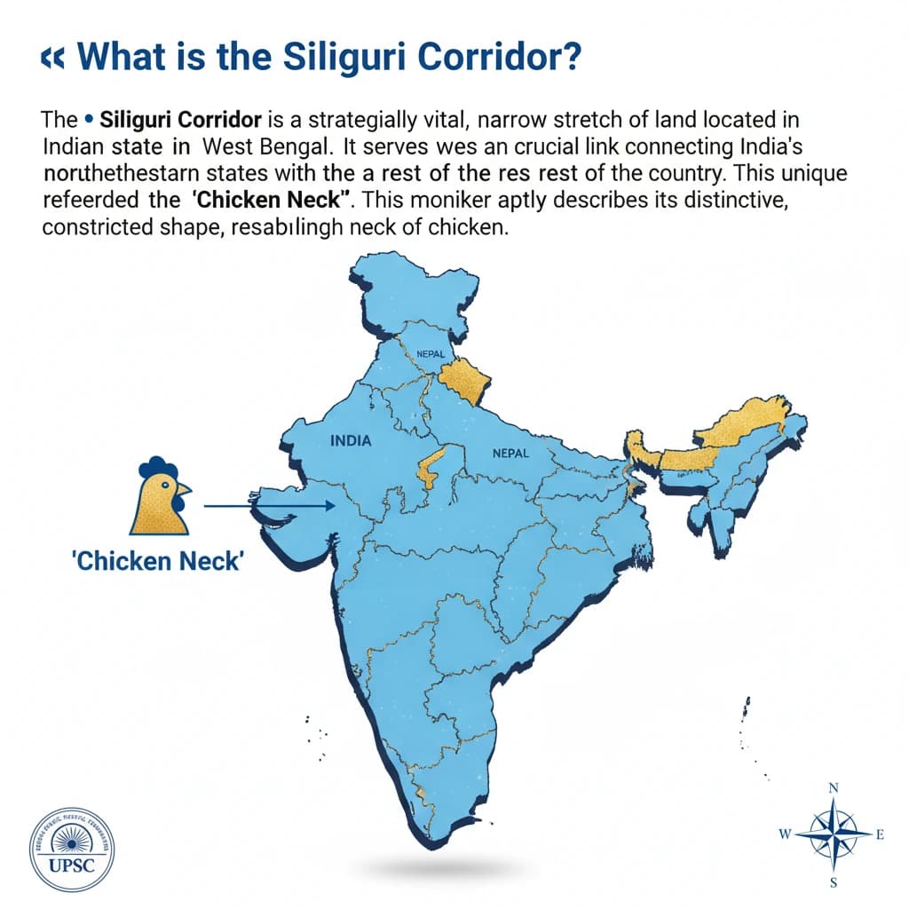 What is Siliguri Corridor?