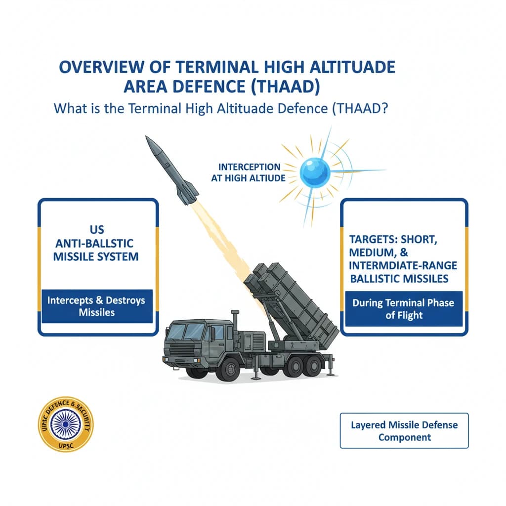 What is the Terminal High Altitude Area Defence (THAAD)?