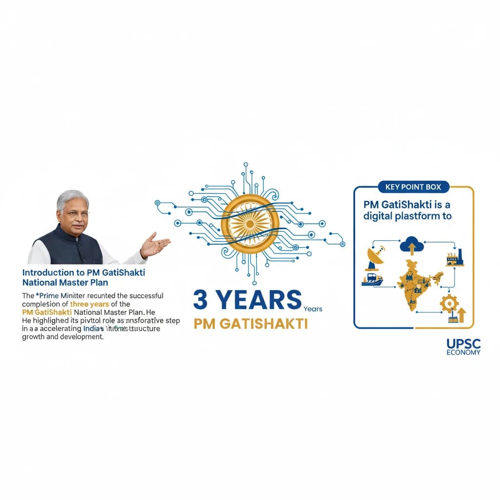 3 Years of PM GatiShakti National Master Plan