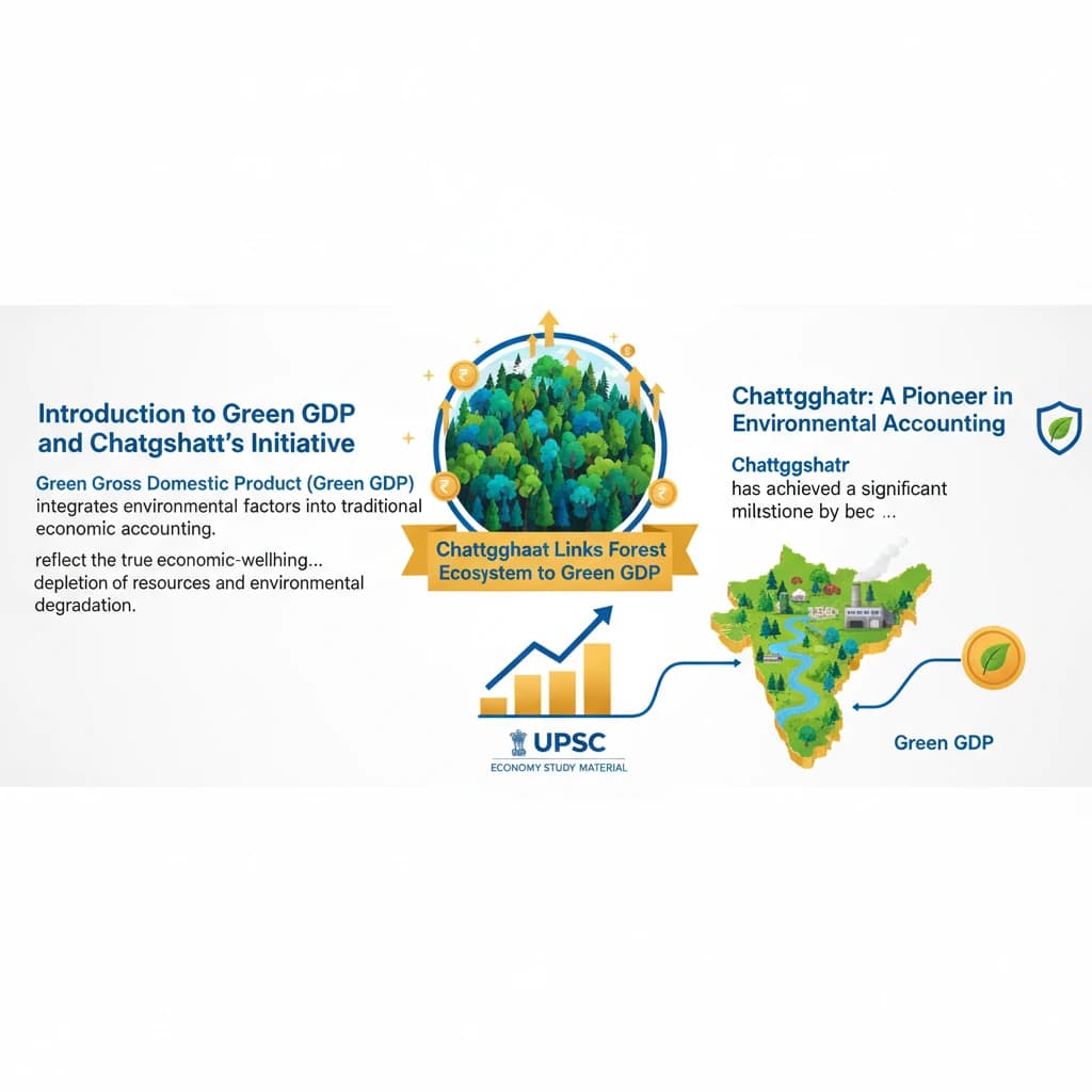 Chhattisgarh Links Forest Ecosystem to Green GDP