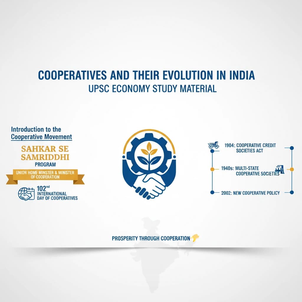 Cooperatives and Their Evolution in India