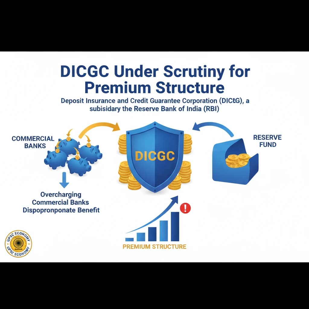DICGC Overcharging Commercial Banks