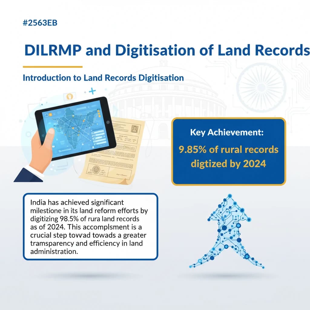 DILRMP and Digitisation of Land Records