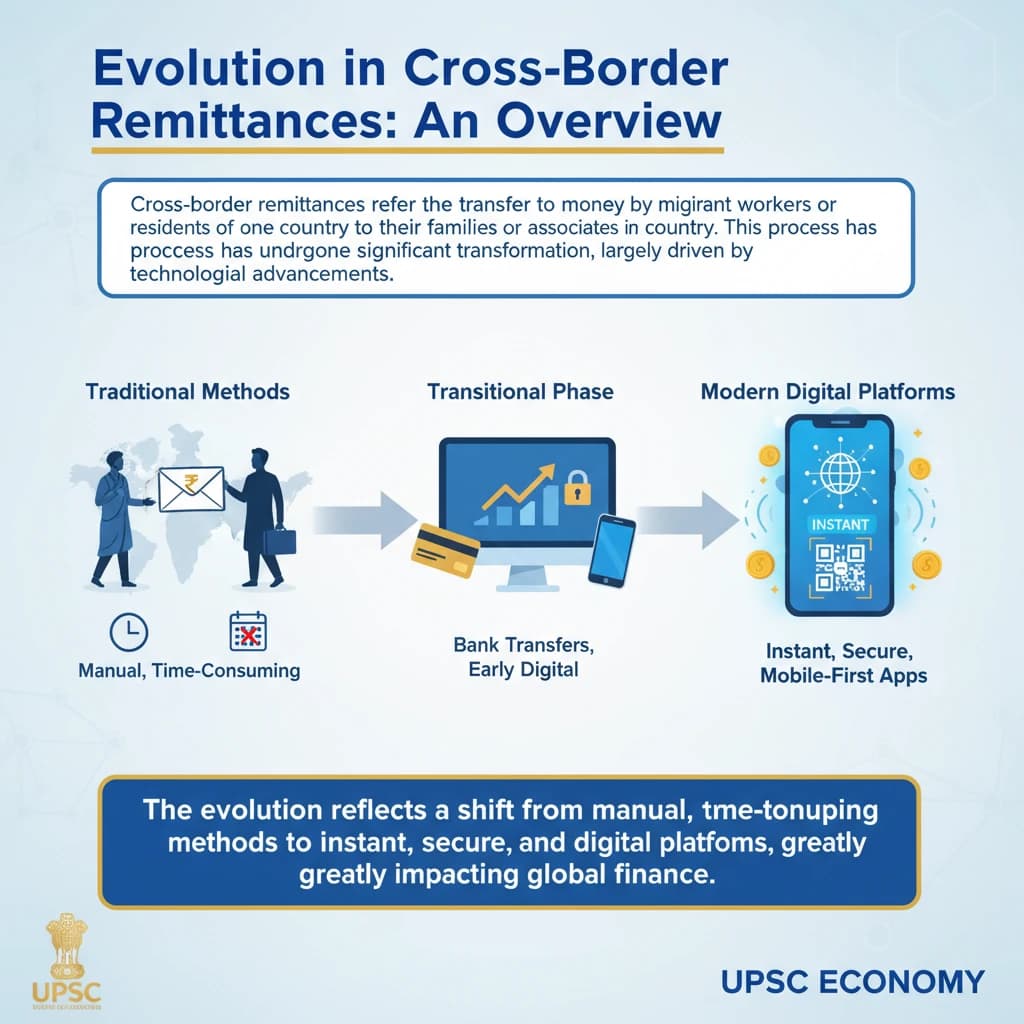 Cross-Border Remittances: Evolution from Traditional to Online Methods (NEFT)