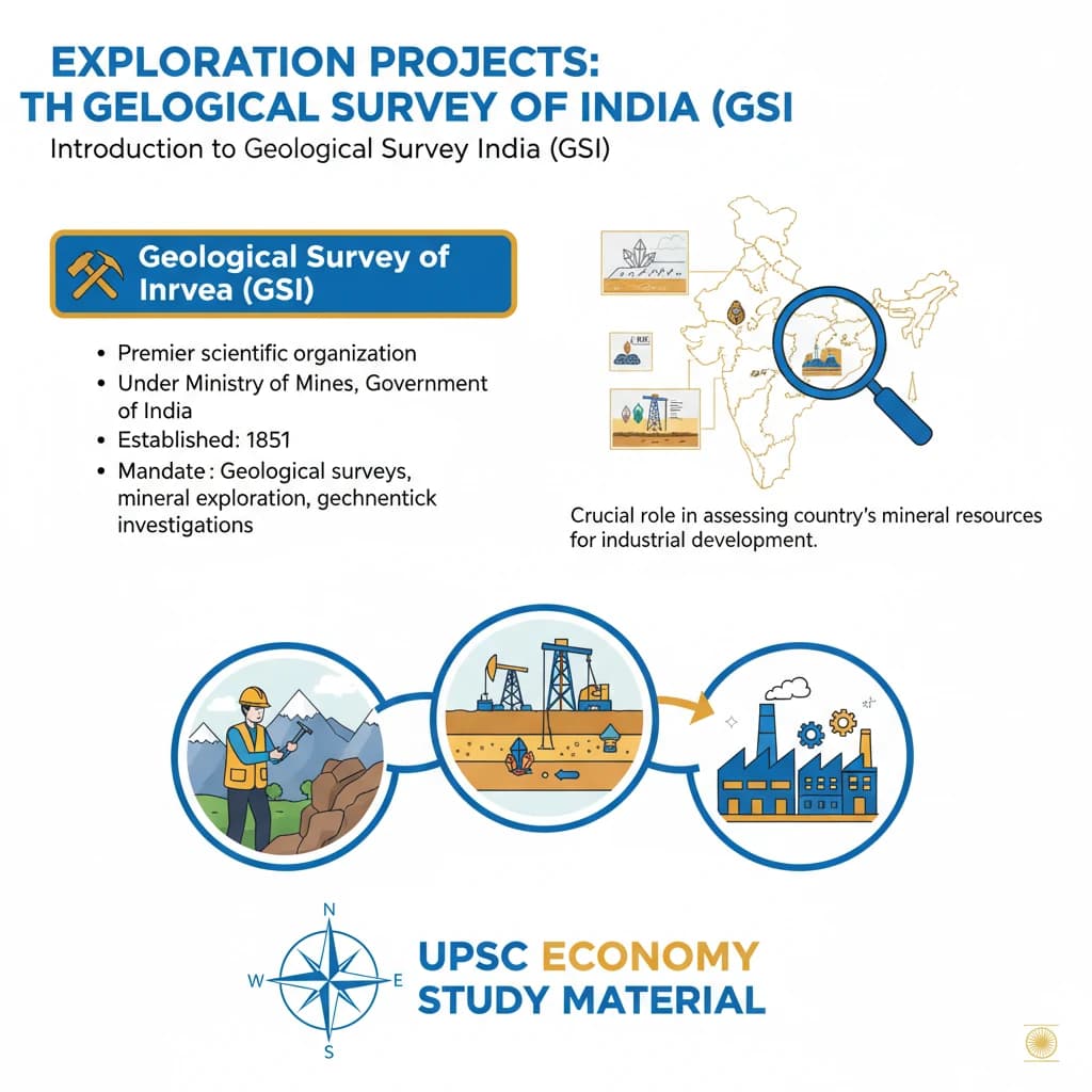Exploration Projects: The Geological Survey of India (GSI)
