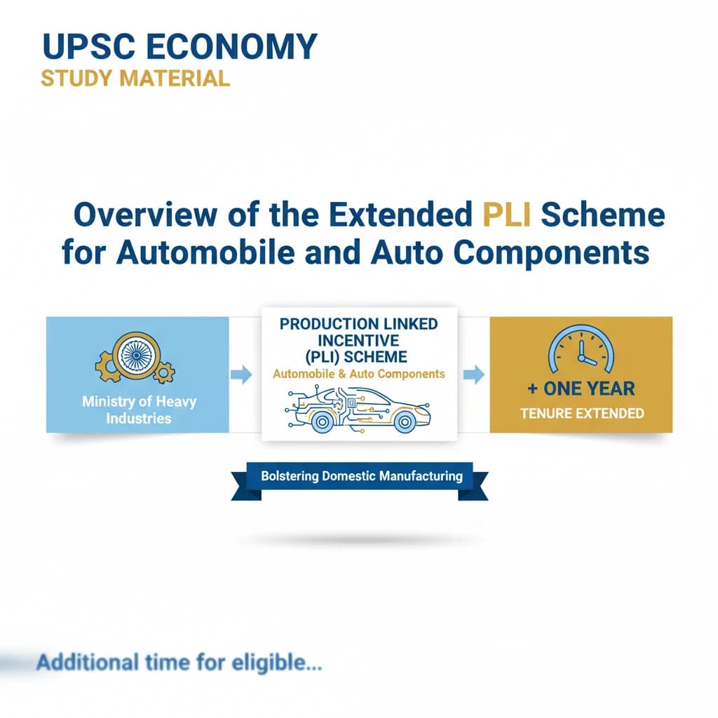 Extended PLI Scheme for Automobile and Auto Components