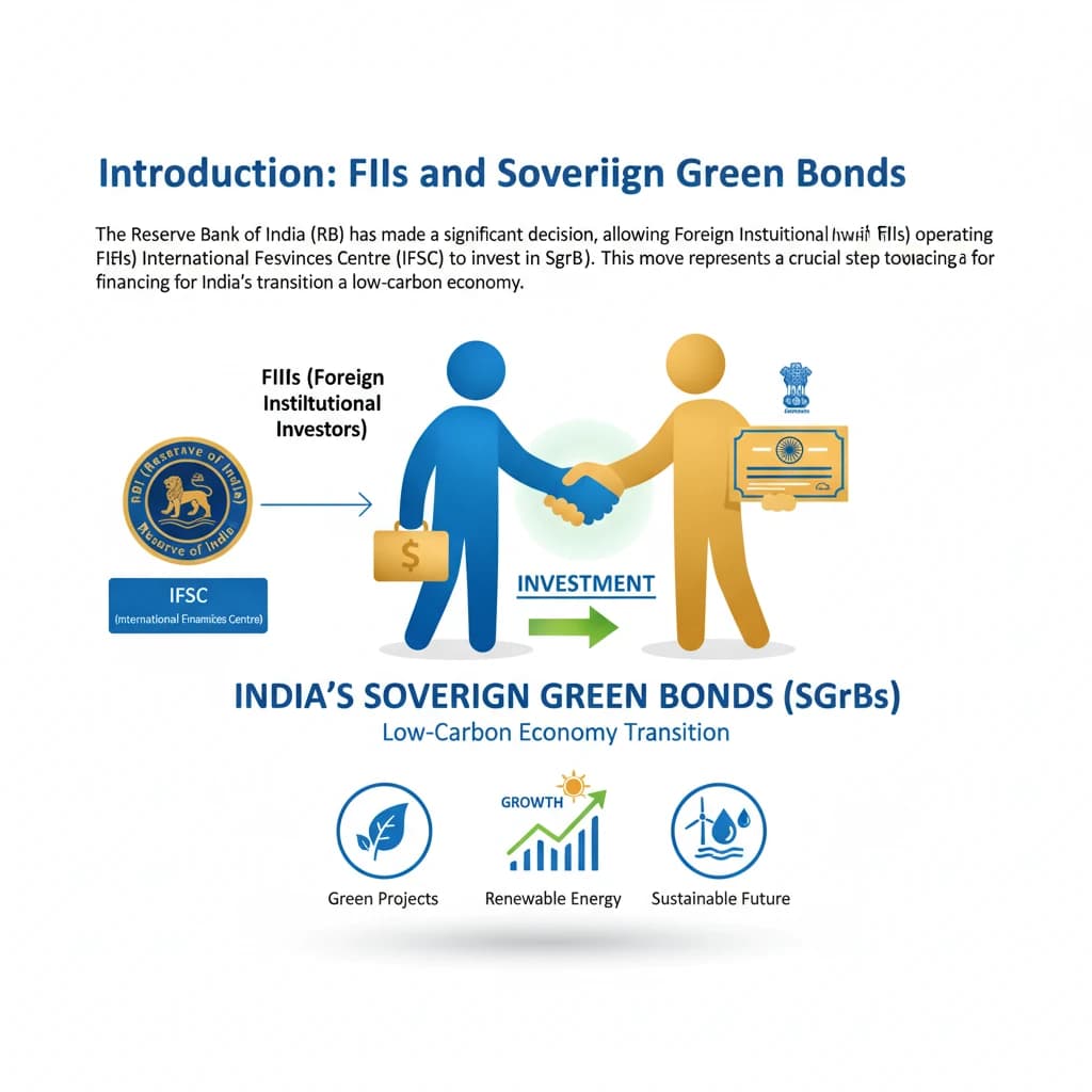 FIIs to Invest in India’s Sovereign Green Bonds